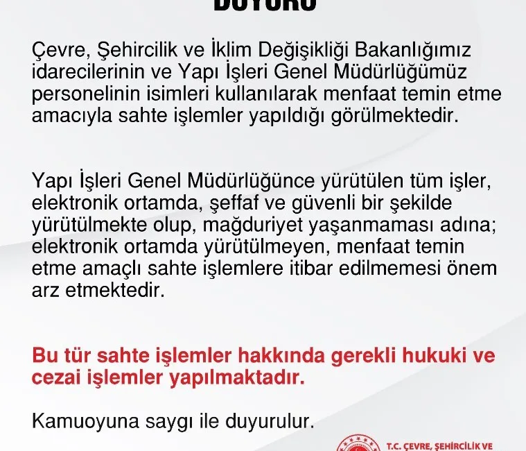 ÇEVRE, ŞEHİRCİLİK VE İKLİM