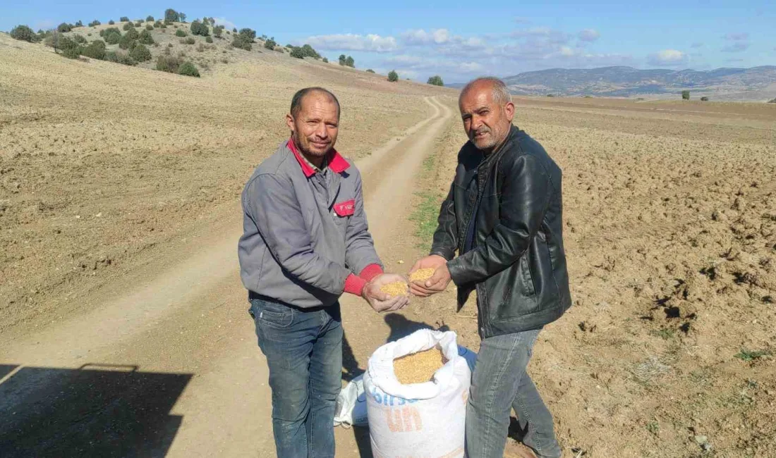 YOZGAT'IN ÇEKEREK İLÇESİNDE KURAKLIK