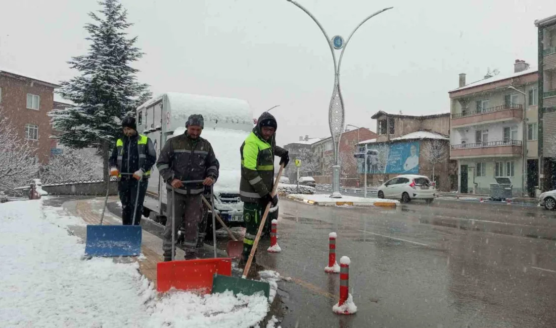 METEOROLOJİDEN GELEN UYARILAR DOĞRULTUSUNDA