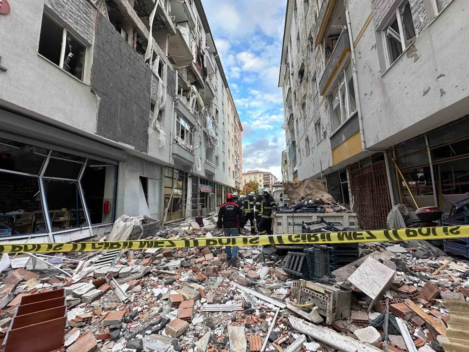 Çorum’daki patlama öncesi komşuları gaz sesini duymuş