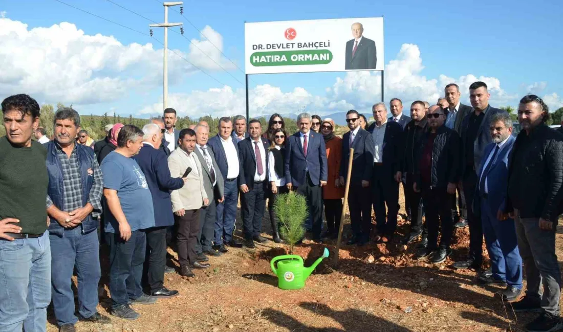 DİDİM’DE ‘DEVLET BAHÇELİ’ HATIRA