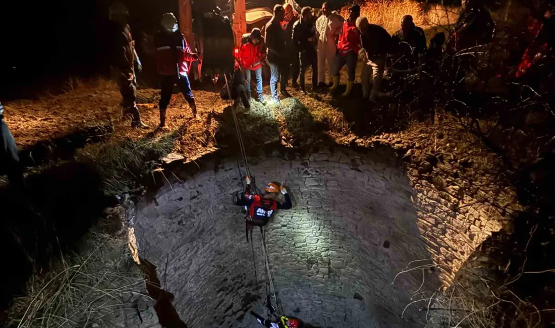 DİYARBAKIR’IN KULP İLÇESİNDE KUYUYA