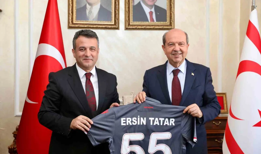 BAŞKAN DOĞAN, CUMHURBAŞKANI TATAR'A