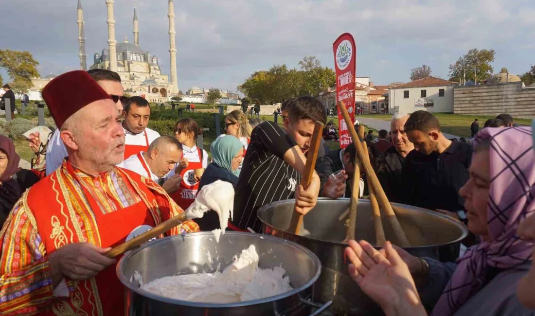 EDİRNE'DEKİ GASTRONOMİ FESTİVALİ RENKLİ