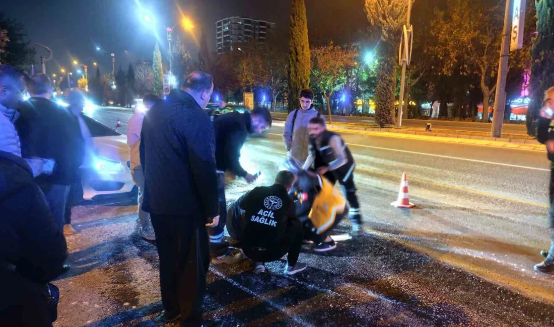 ELAZIĞ’DA MEYDANA GELEM TRAFİK