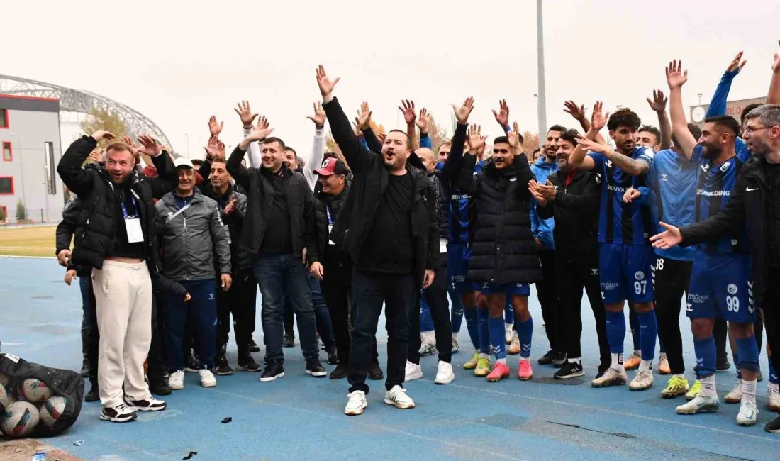 ERCİYES 38 FUTBOL KULÜBÜ BAŞKANI AHMET DİRGENALİ; BU SEZON PLAY-OFF