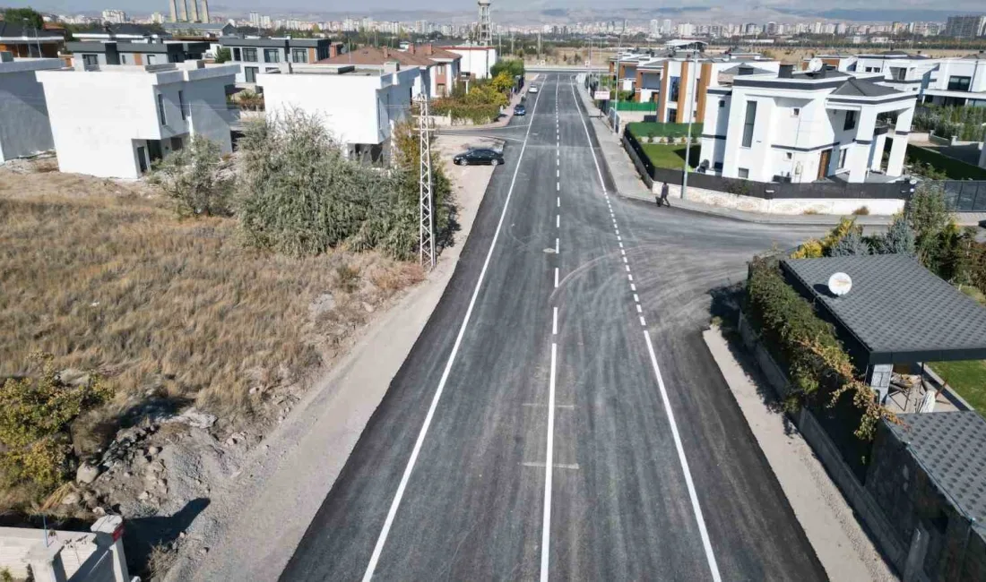 İLÇEDEKİ YOL KALİTESİNİ ARTIRMAYI VE BÖLGENİN ESTETİK DEĞERİNE OLUMLU KATKILAR