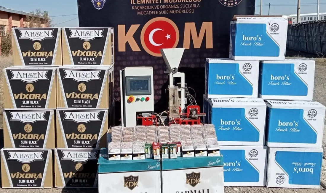 ERZURUM EMNİYET MÜDÜRLÜĞÜ KAÇAKÇILIK