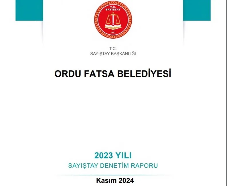 ORDU'NUN FATSA BELEDİYESİ '2023