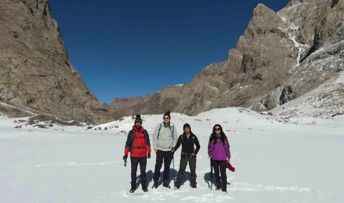 HAKKARİ'DEKİ CİLO DAĞI'NDA YER