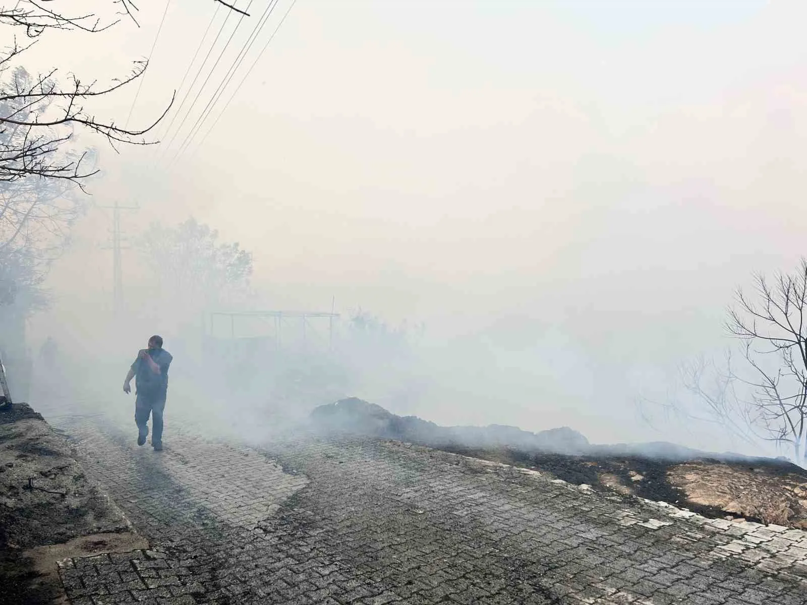 Hatay’da orman yangını kontrol altına alındı