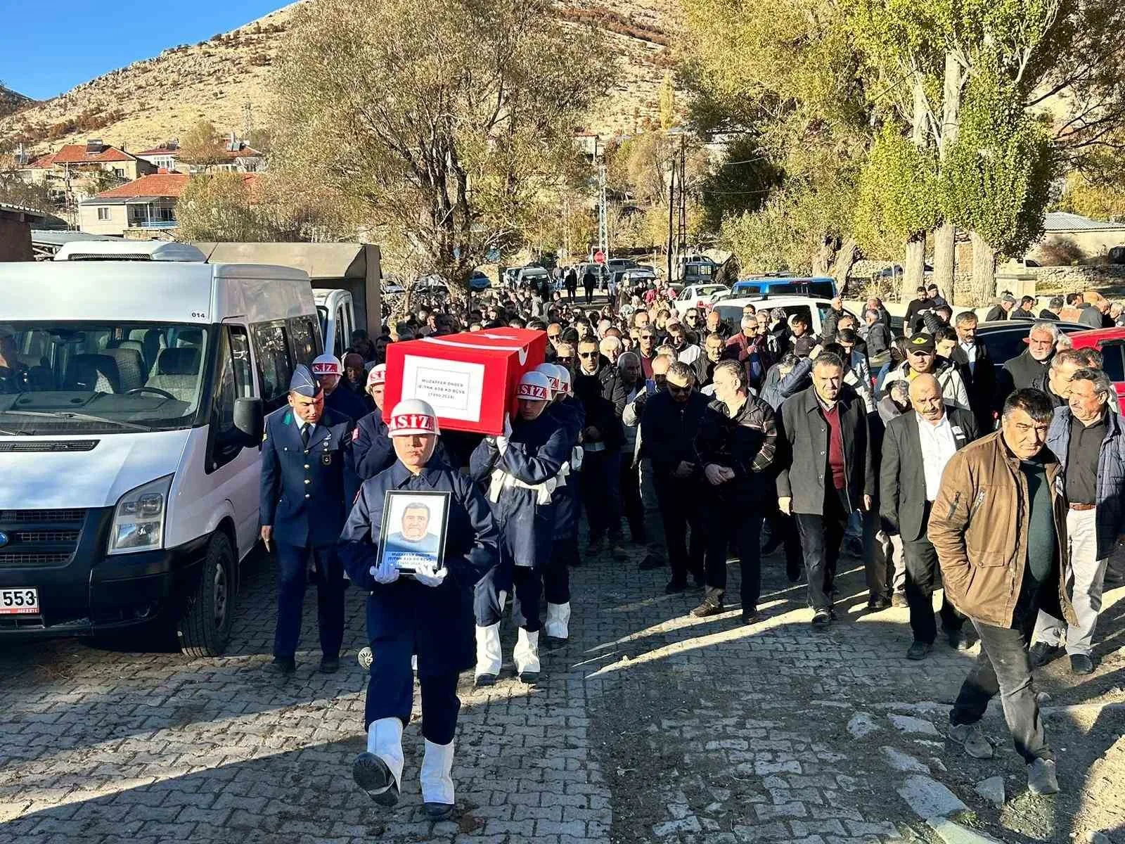 TOMARZA'DA HAYATINI KAYBEDEN EMEKLİ ASTSUBAY KIDEMLİ BAŞÇAVUŞ MUZAFFER ÖNDER; DÜZENLENEN