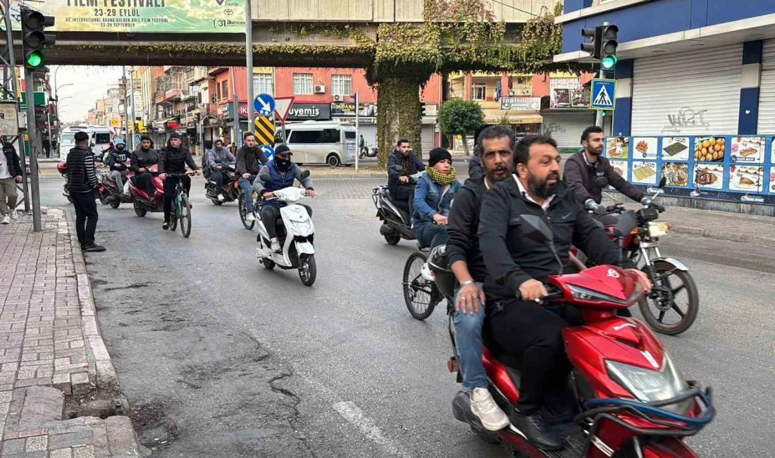 ADANA'DA TRAFİĞE KAYITLI MOTOSİKLET