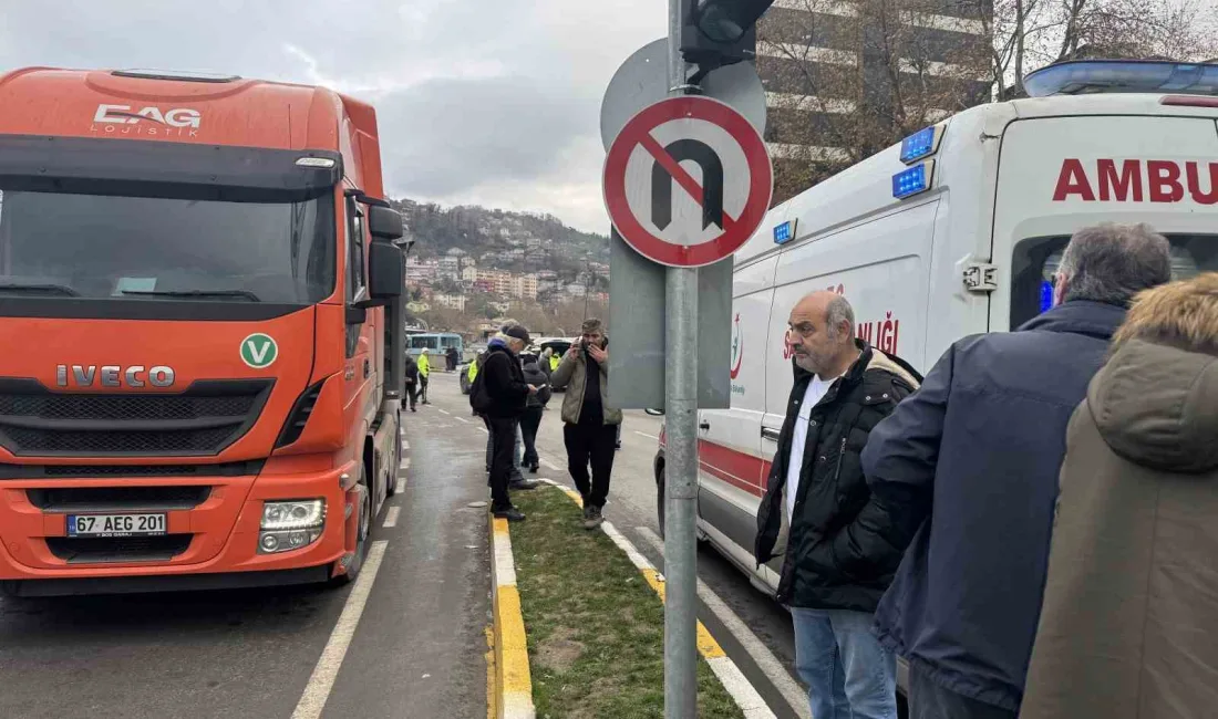 ZONGULDAK(İHA)-ZONGULDAK’TA İBRAHİM POYRAZ’A ÇARPARAK