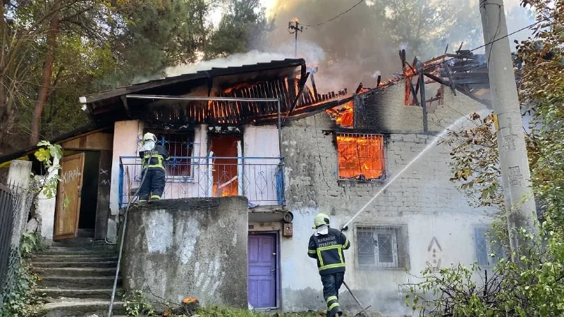 KARABÜK’TE ALEVLERE TESLİM OLAN