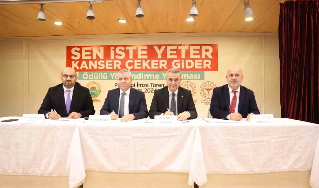 “SEN İSTE YETER, KANSER