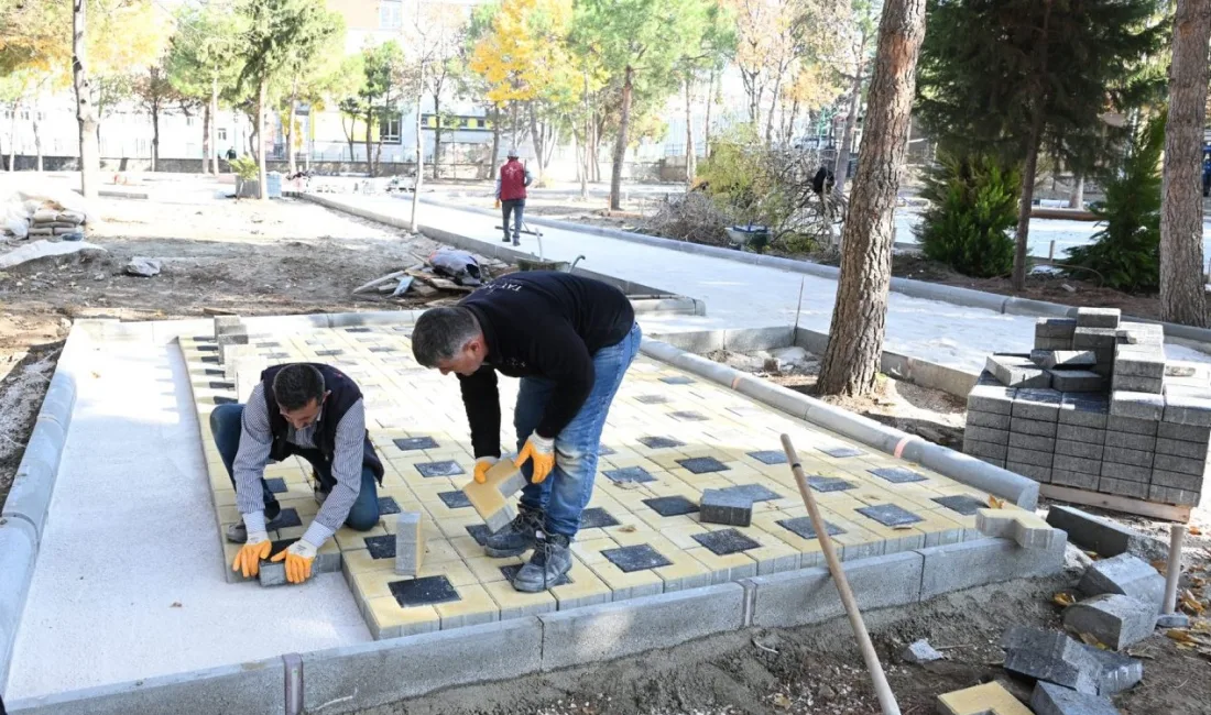 ISPARTA BELEDİYESİ'NİN GÜLİSTAN MAHALLESİ'NDE