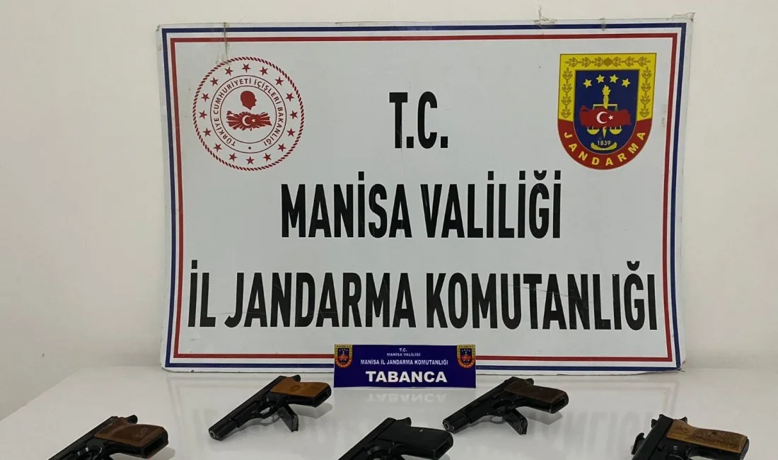 MANİSA'DA JANDARMA EKİPLERİ BİR