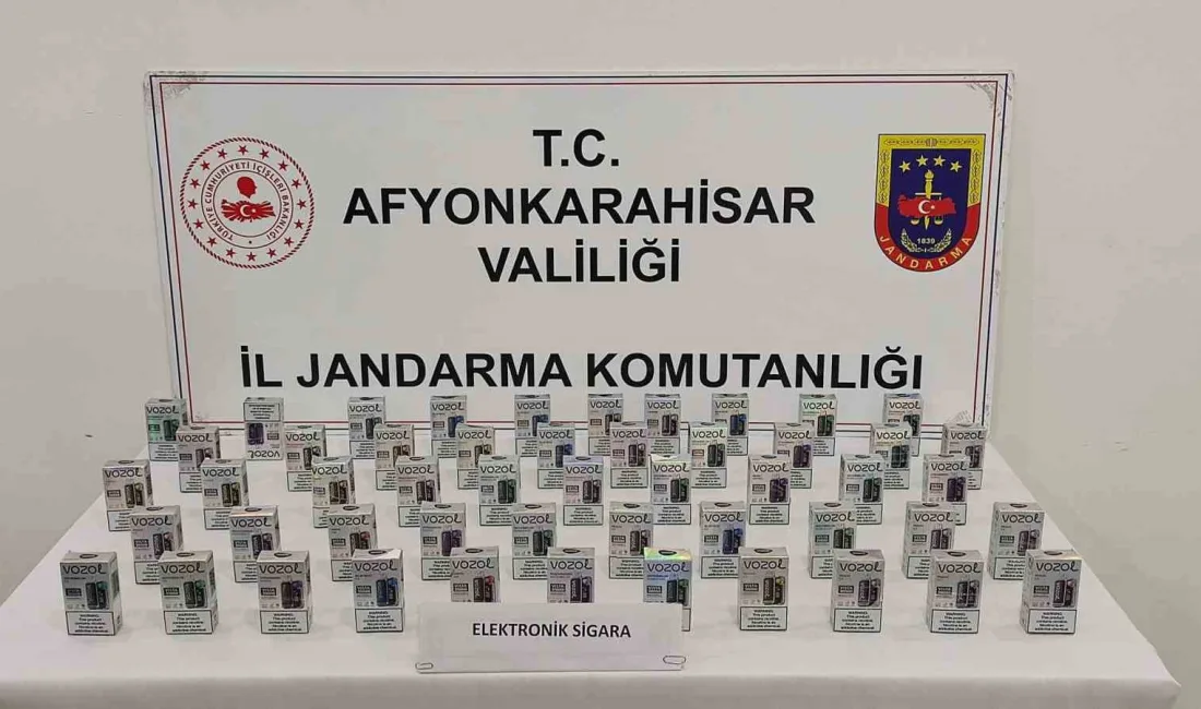 AFYONKARAHİSAR’DA JANDARMA TARAFINDAN DÜZENLENEN