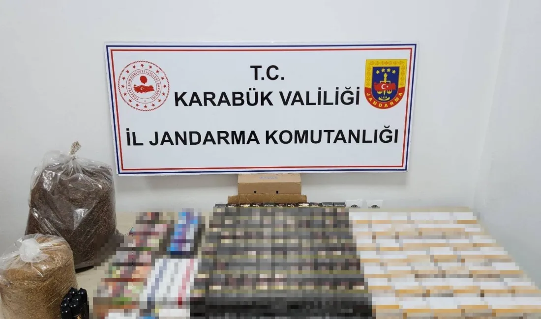 KARABÜK'TE JANDARMANIN İKİ İŞ