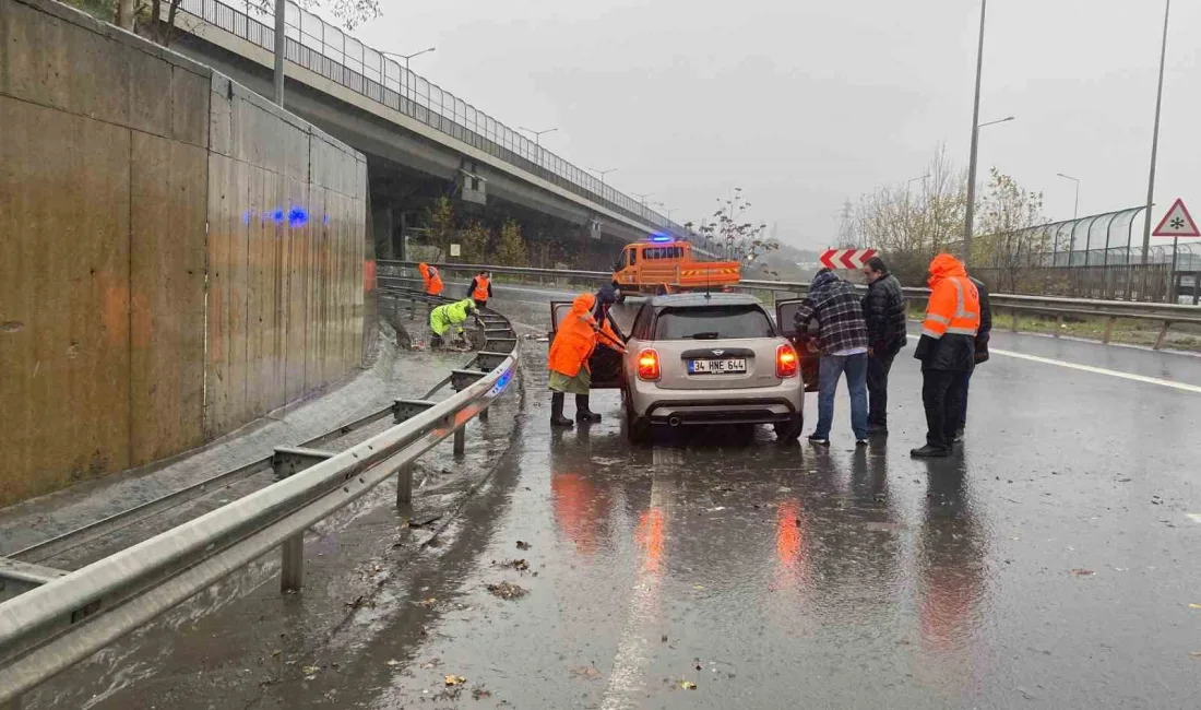 KAĞITHANE’DE ETKİLİ OLAN SAĞANAK