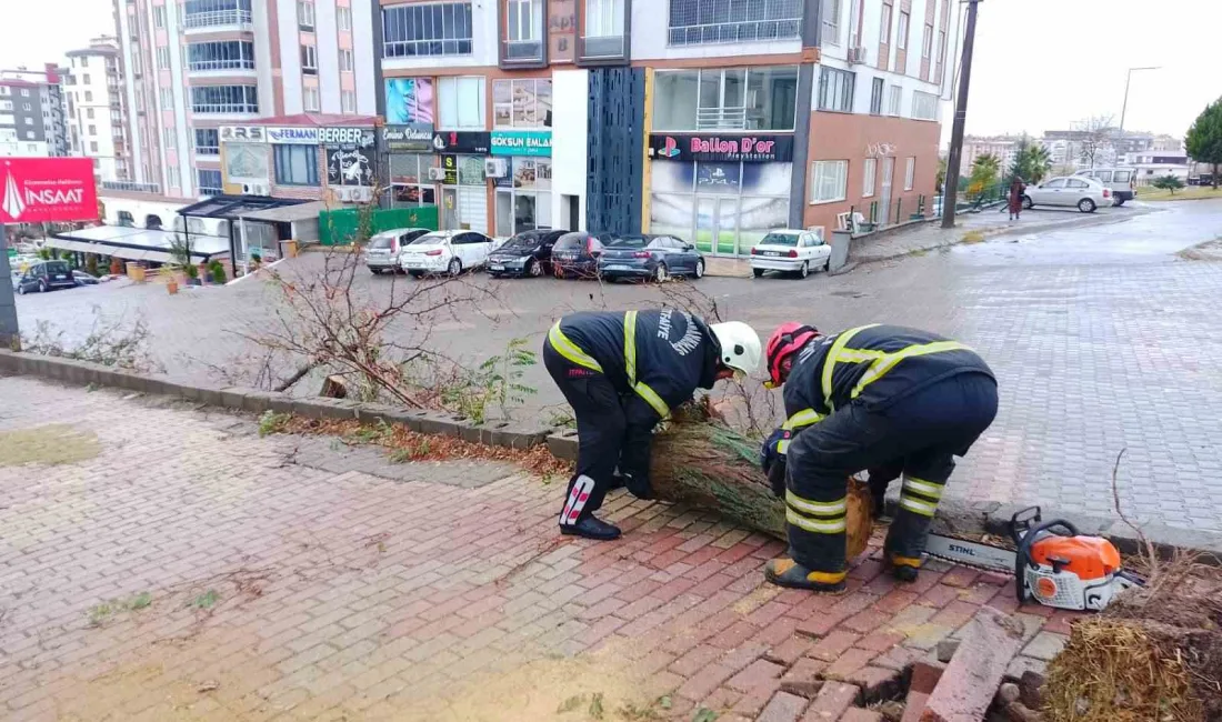 KAHRAMANMARAŞ’TA İL MERKEZİNDE SAĞANAK