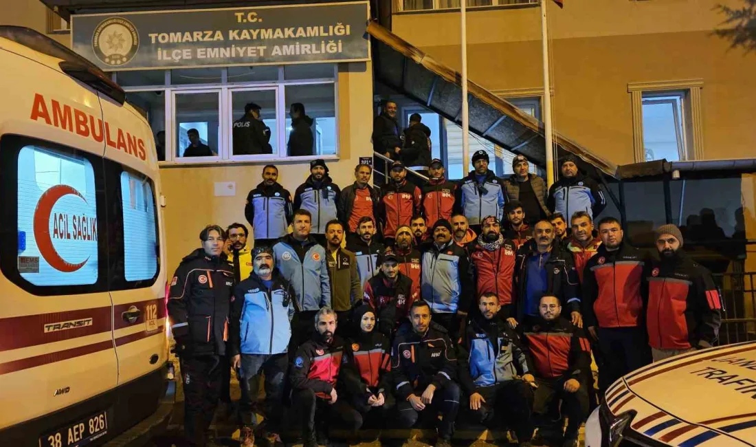 KAYSERİ'NİN TOMARZA İLÇESİNDE KAYBOLAN