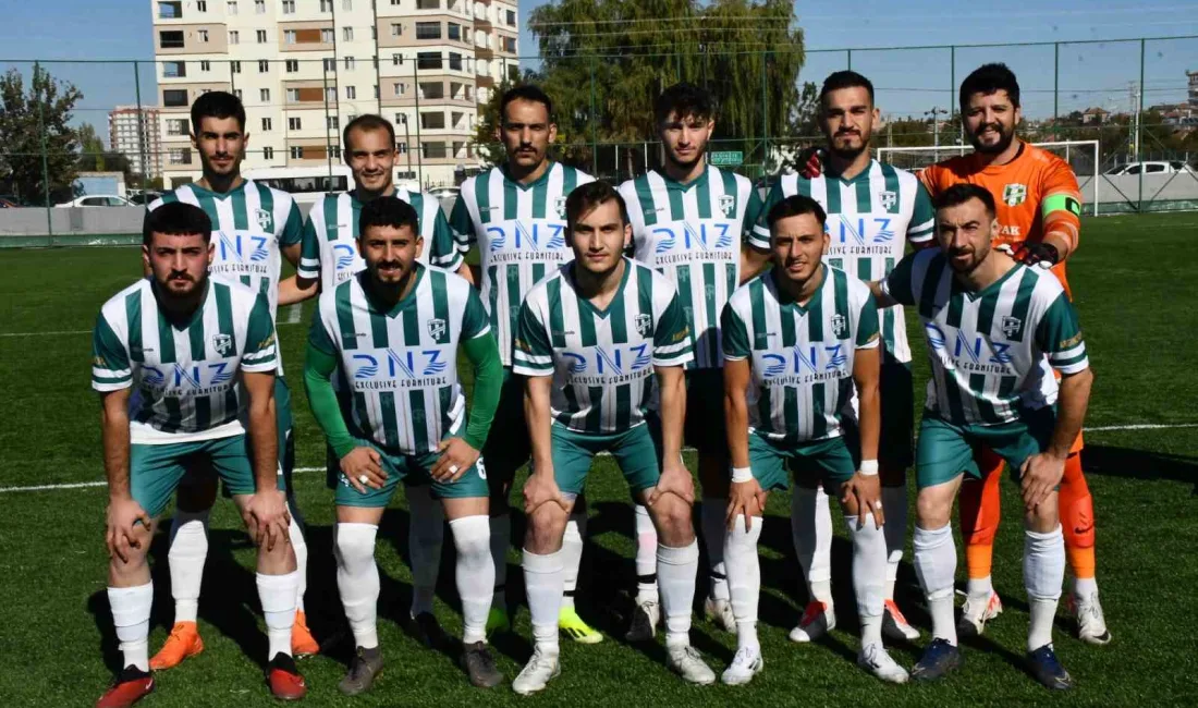 KAYSERİ SÜPER AMATÖR KÜME B GRUBU MAÇINDA DÖĞERSPOR İLE ARGINCIKSPOR