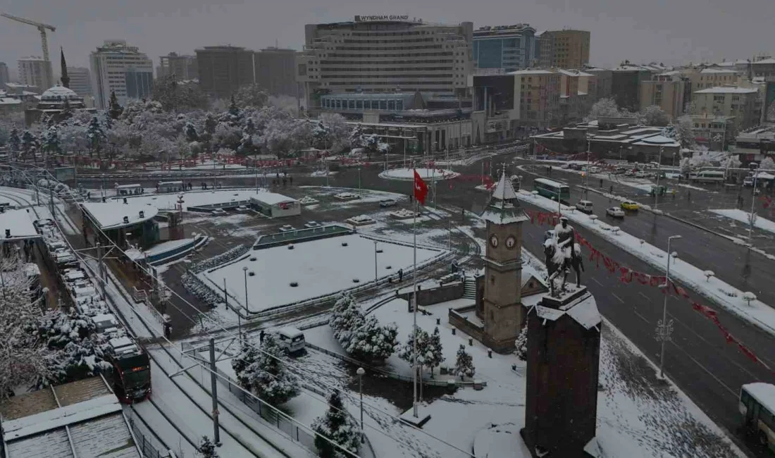 KAYSERİ’DE OLUMSUZ HAVA ŞARTLARI