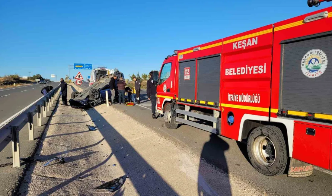 KEŞAN’DA KAZAYA BAKMAK İÇİN