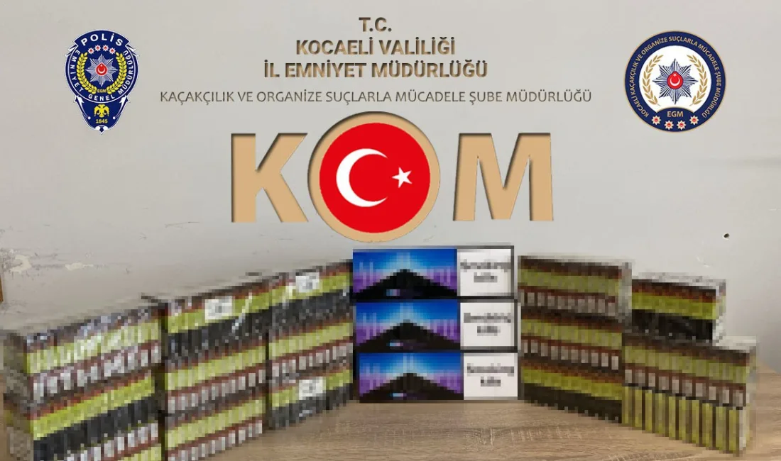 KOCAELİ'NDE POLİS EKİPLERİ TARAFINDAN