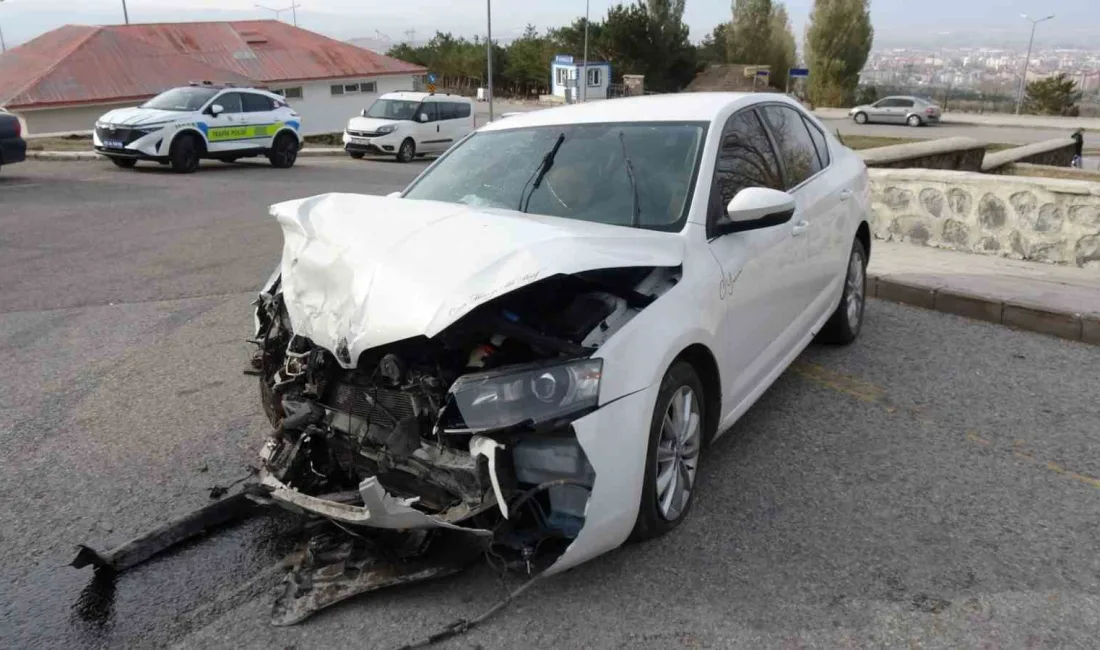 ERZURUM’DA KONTROLDEN ÇIKAN OTOMOBİL