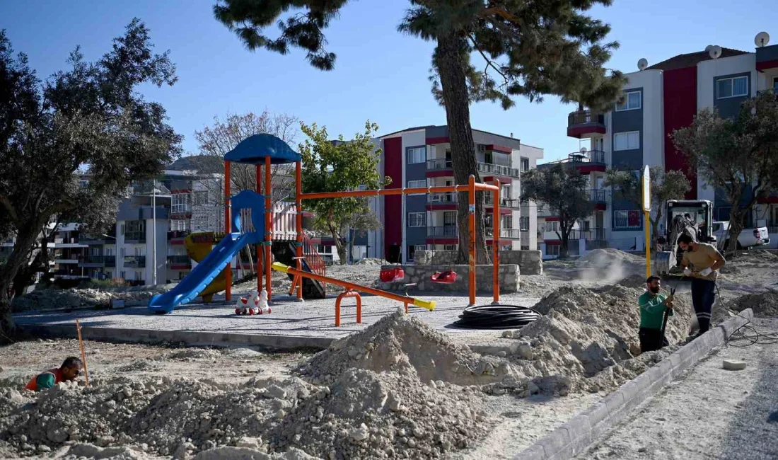 KUŞADASI BELEDİYESİ DEĞİRMENDERE’DE PARK