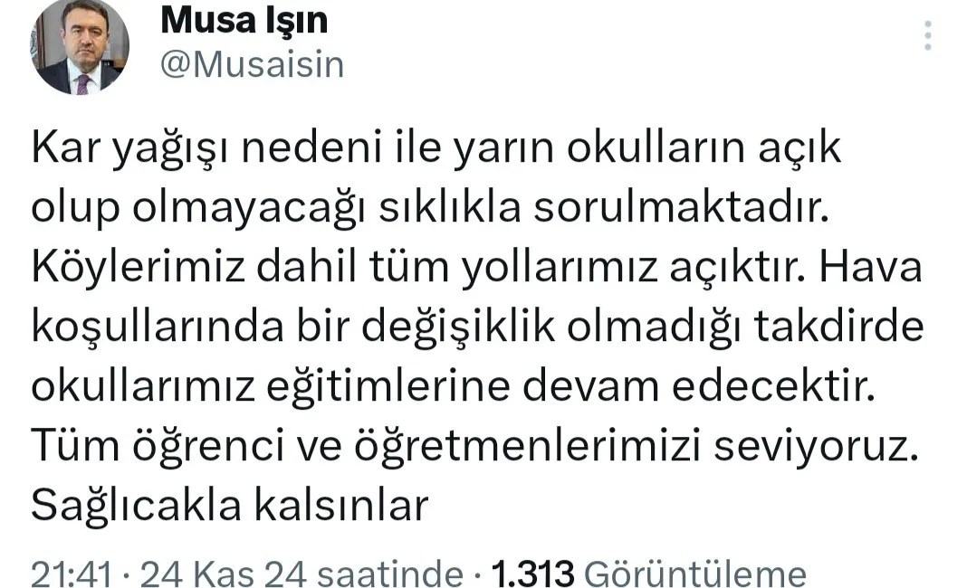 KÜTAHYA VALİSİ MUSA IŞIN,