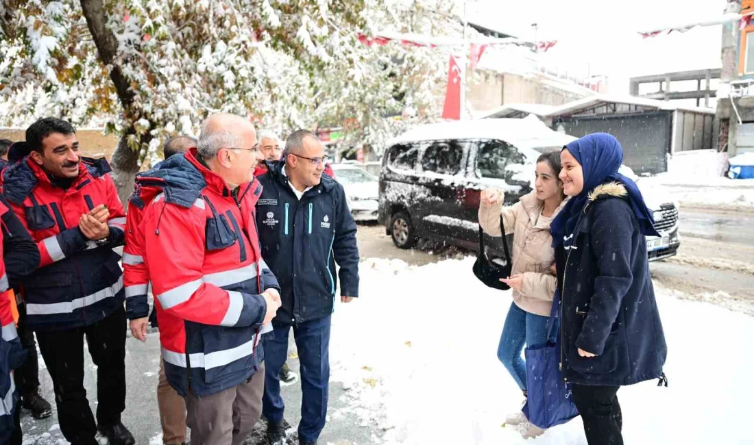 MALATYA BÜYÜKŞEHİR BELEDİYESİ'NİN KARLA