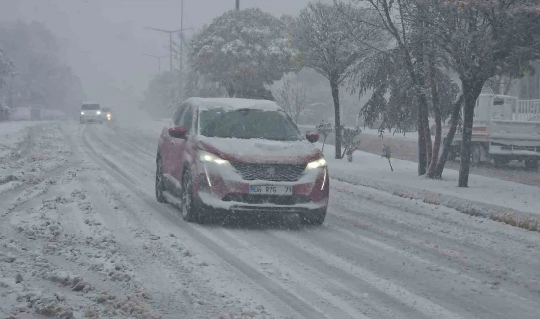 MALATYA'DA OLUMSUZ HAVA ŞARTLARI