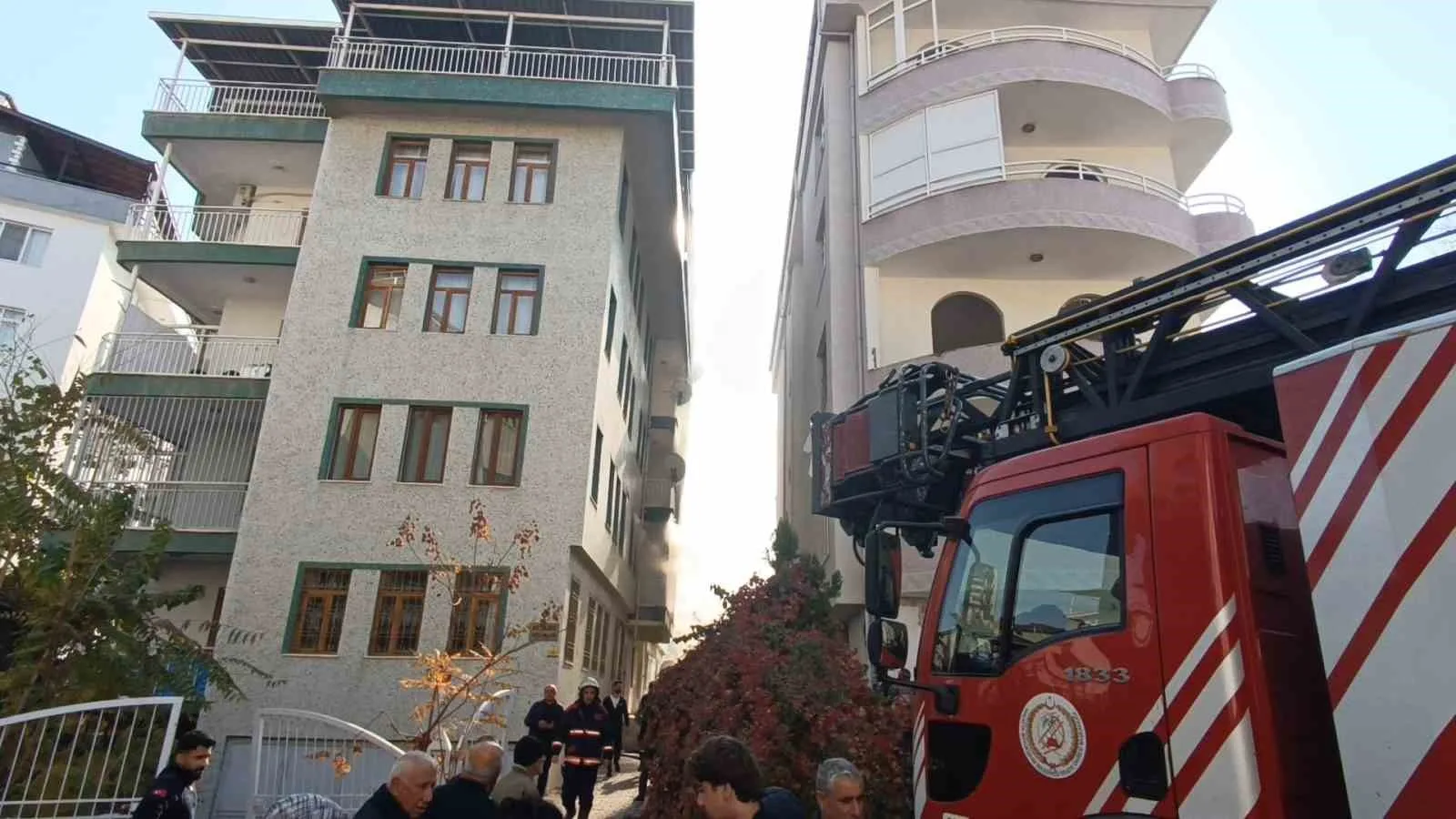 Malatya’da ev yangını