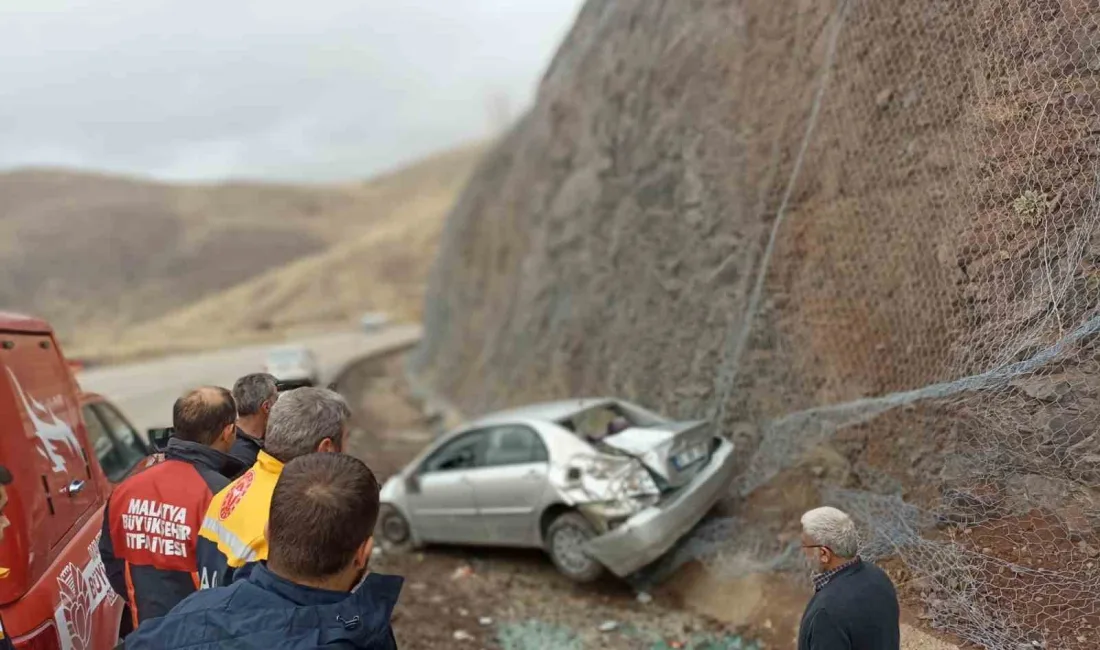 MALATYA’DA TRAFİK KAZASI: 1