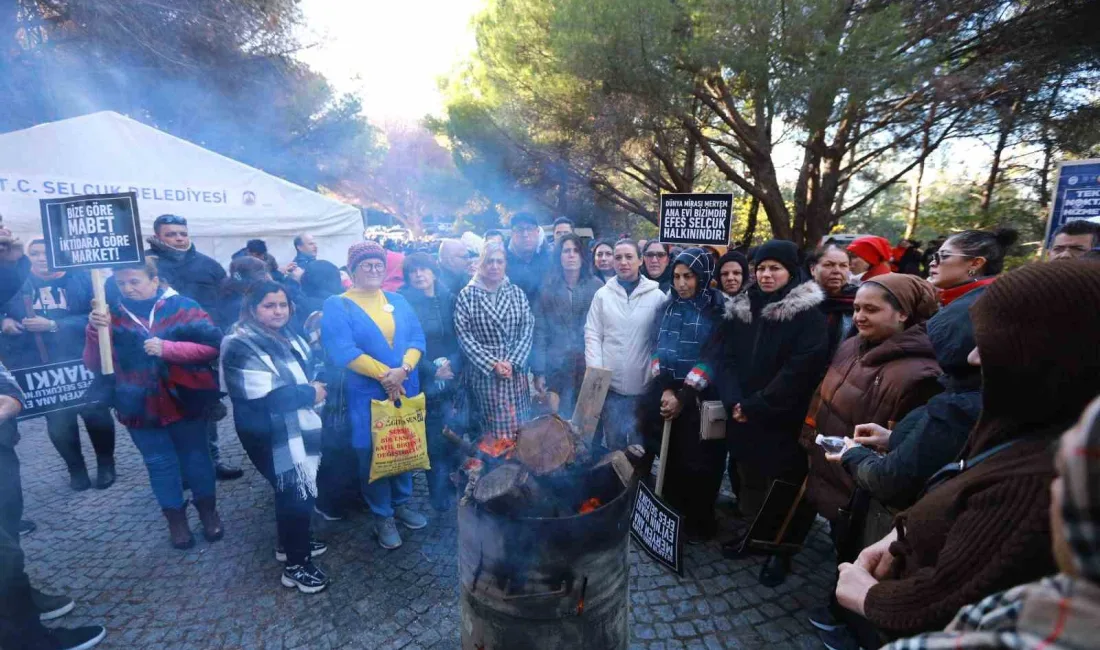 SELÇUK İLÇESİNDE MERYEM ANA