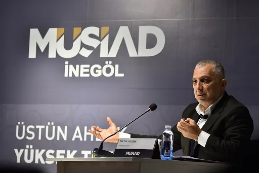 MÜSİAD İnegöl’den Ekonomi Söyleşileri: Metin Külünk’ten Net Mesajlar