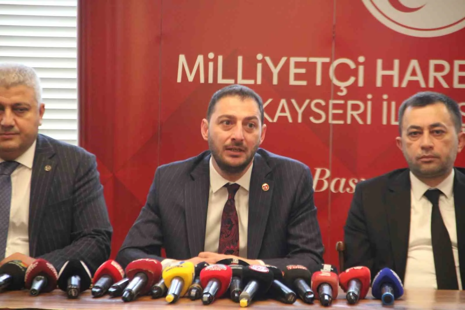 MİLLİYETÇİ HAREKET PARTİSİ (MHP) KAYSERİ İL BAŞKANI ENES ERTUĞRUL KALIN,