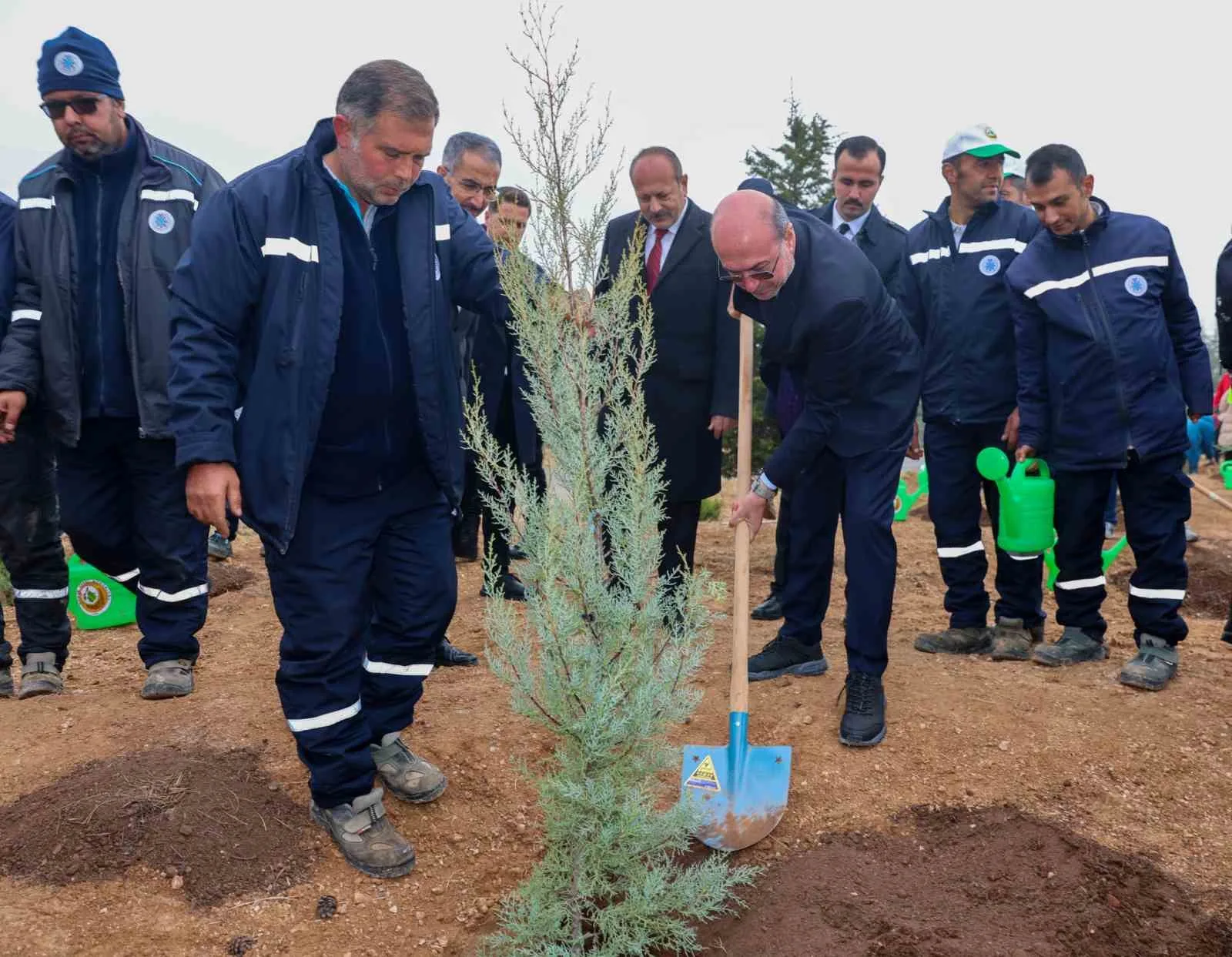 Milli Ağaçlandırma Günü’nde Sille’de fidanlar toprakla buluştu