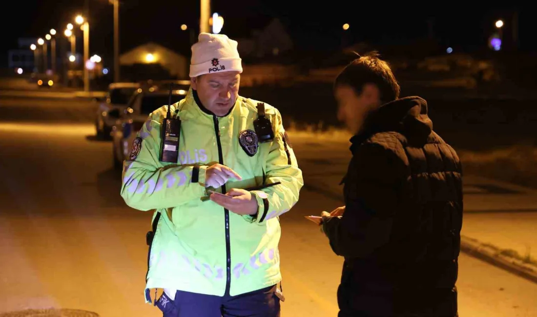 AKSARAY’DA TRAFİK EKİPLERİNİN YAPTIĞI