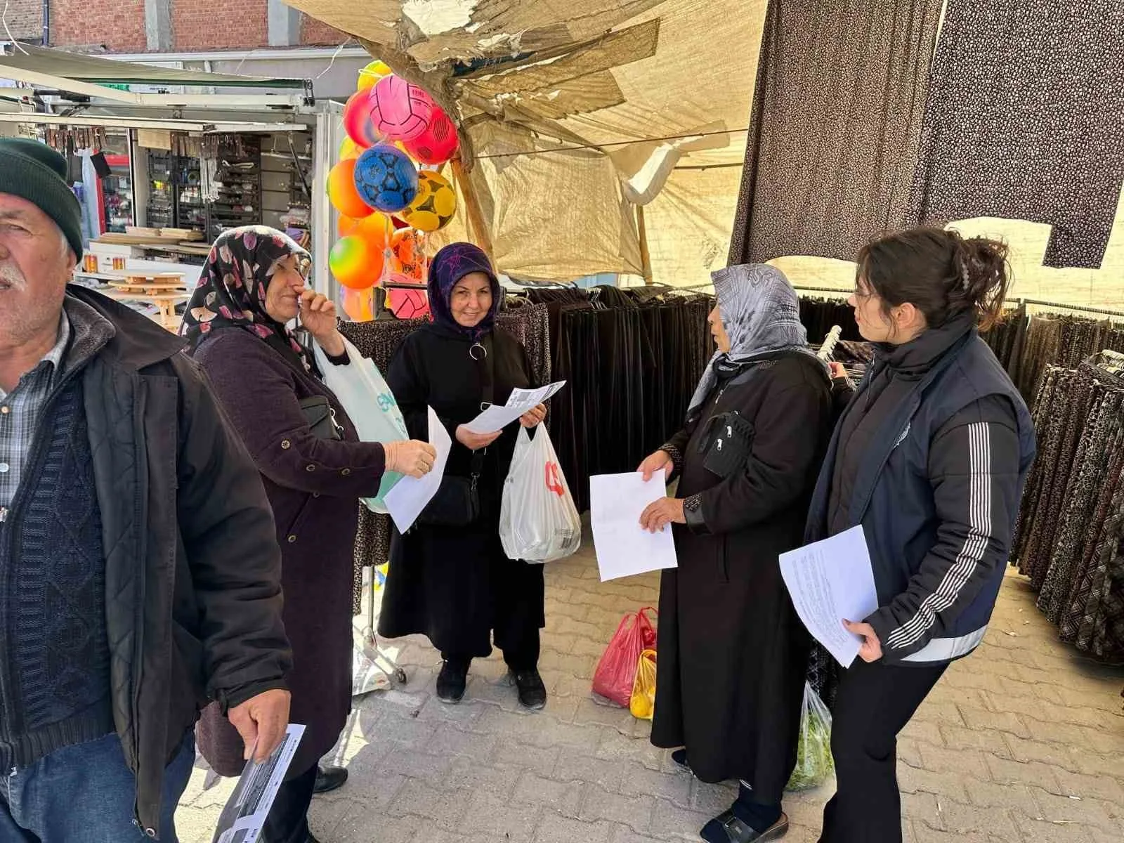 Mucur’da polis ekiplerinden ’dolandırıcılık’ bilgilendirmesi