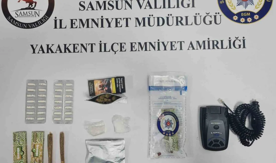 SAMSUN'DA POLİS TARAFINDAN DĞZENLENEN