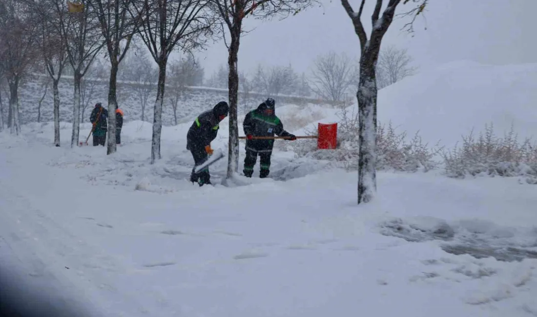 NEVŞEHİR’DE GECE SAATLERİNDEN İTİBAREN