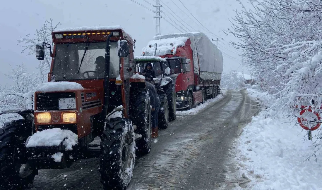 ORDU’NUN KUMRU İLÇESİNDE ETKİLİ