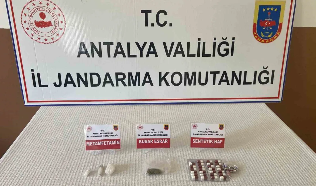 ANTALYA’DA YOL UYGULAMASINDA DURDURULAN