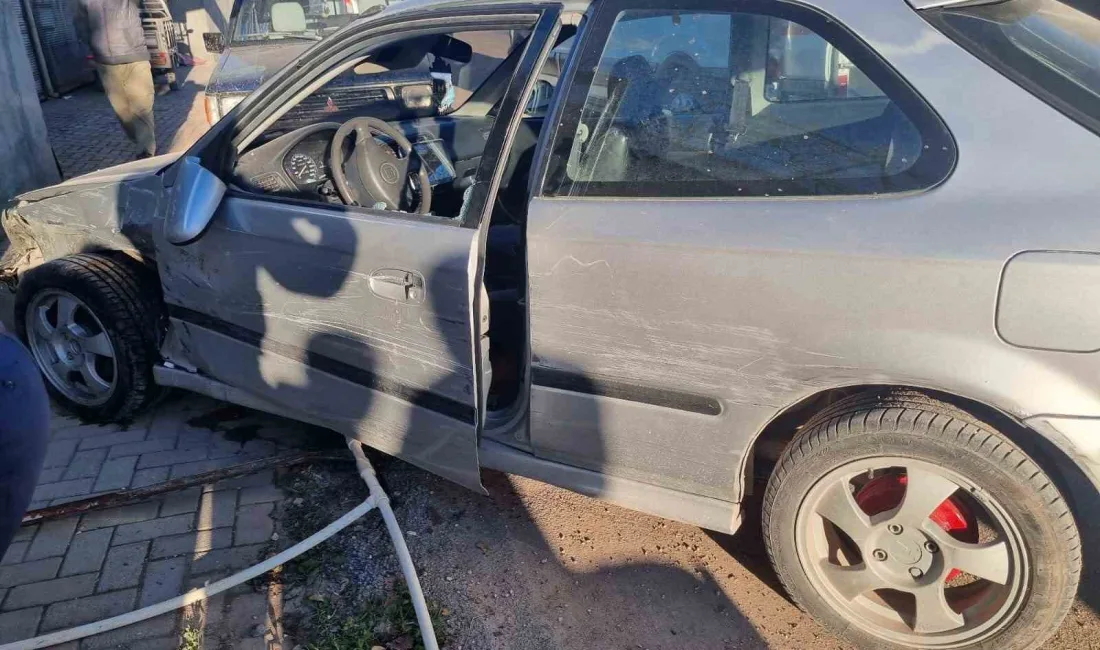 ADIYAMAN'IN GÖLBAŞI İLÇESİNDE OTOMOBİL