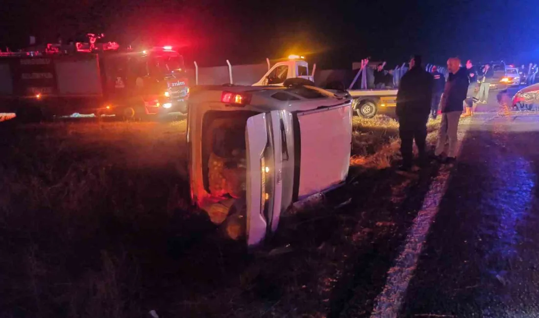 ÇORUM'DA MEYDANA GELEN TRAFİK